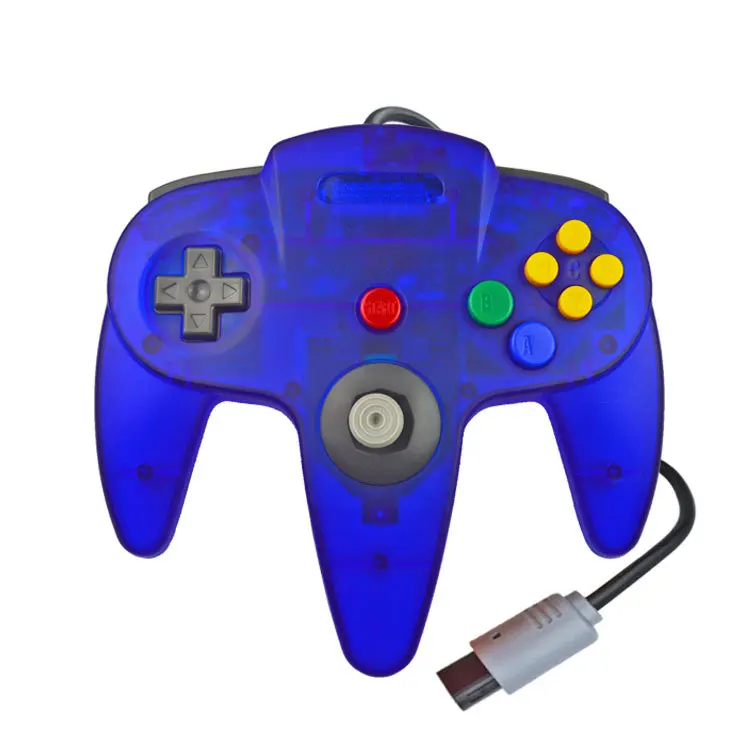 Новинка для геймпада nasud N64 Джойстик проводной игровой джойстик Gamecube