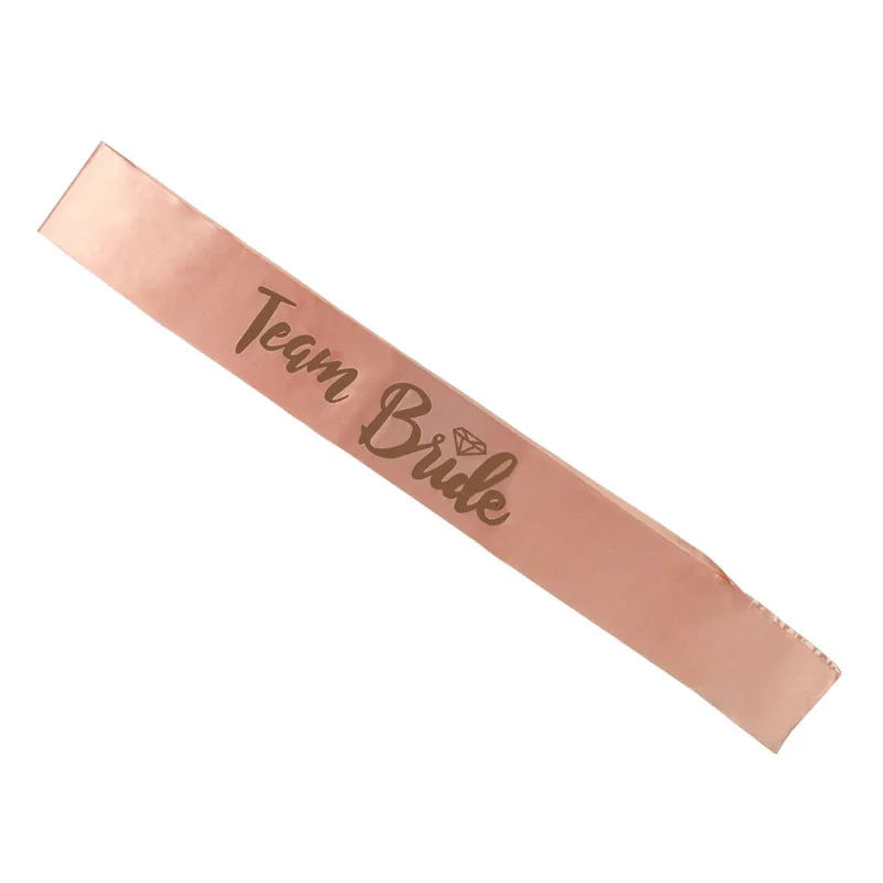 Команда Невесты 1 шт. пояс атласная куриная вечеринка девичник розетка для