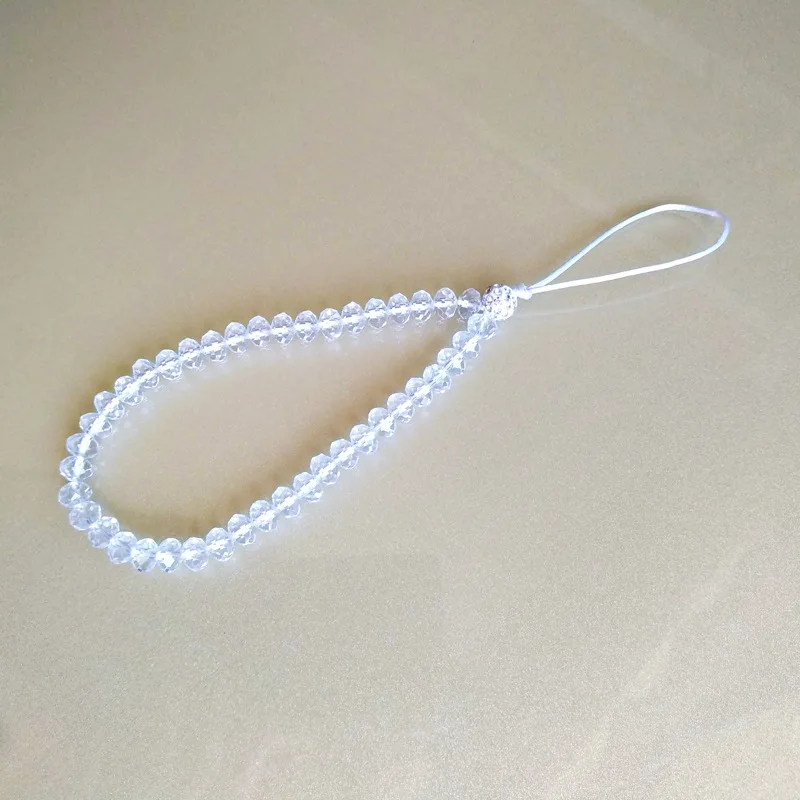 

Simple short antiskid mobile phone chain mobile phone lanyard cool crystal key chain mobile phone case lanyard cellphone lanyard