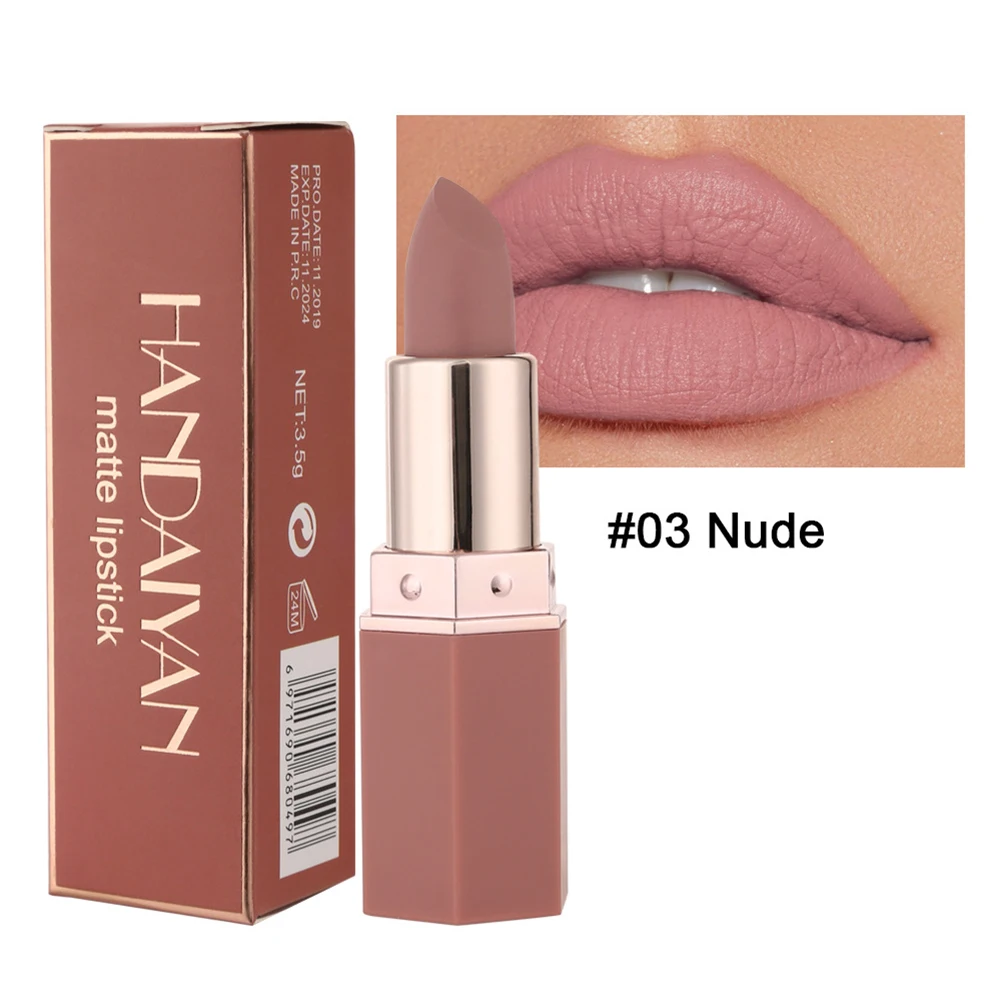 

Matte Lipstick Non Stick Cup Long Lasting Makeup Cosmetics Sexy Matte Lipstick for Women Lips Makeup Cosmetics Labiales