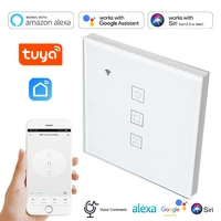 tuya eu wifi curtain switch smart life for electric motor roller shutter blinds smart home automation works alexagoogle home