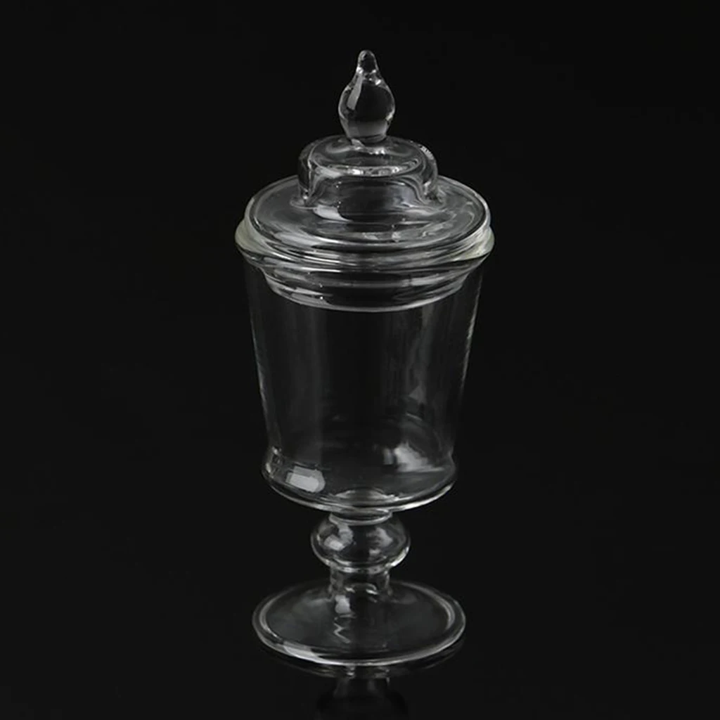 Баночка с крышкой для хранения кукольного домика в масштабе 1:12 спальни магазина