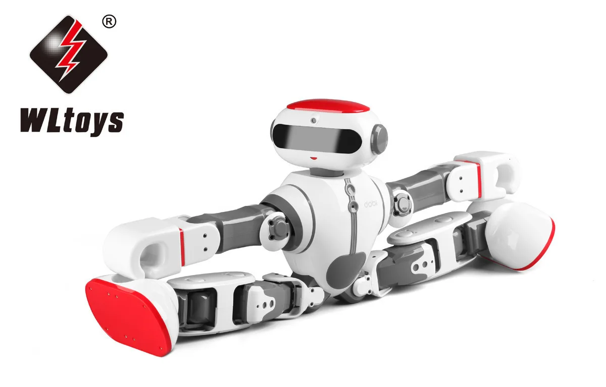 WLtoys F8 Dobi пульт дистанционного управления робот игрушка телефон управление Танцующая история ходьба умный робот Игрушка развивающая смарт-игрушка ZLRC