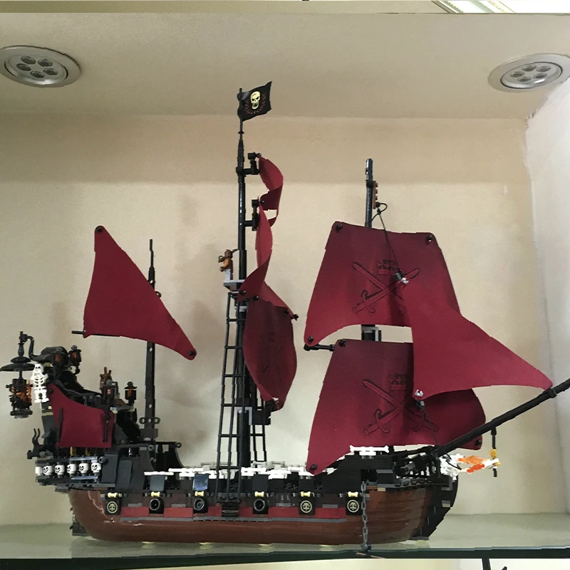 16009 серия фильмов Le After Pirates queen Number Alpinia 1151 шт Oxyphylla орфографические вставки сборные строительные блоки