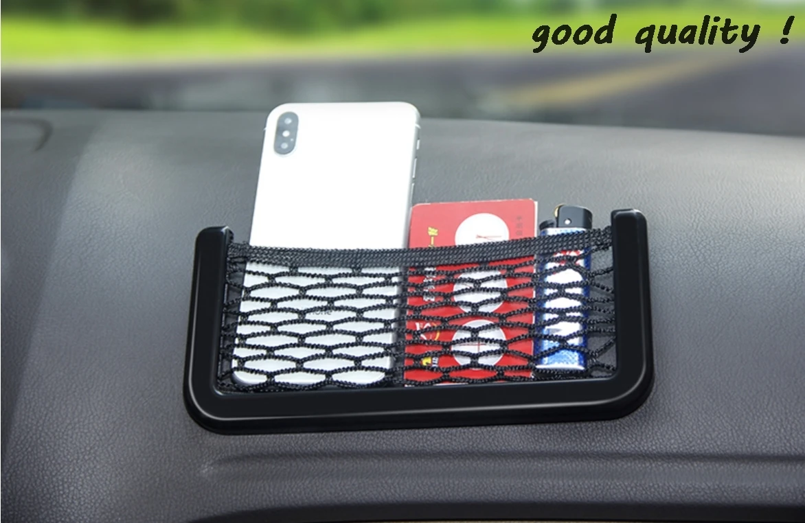Car phone bag Mesh Net Holder Pocket FOR BMW F20 F21 F31 G31 F11 E61 E60 X1 F48 X2 F39 X3 G01 F25 E83