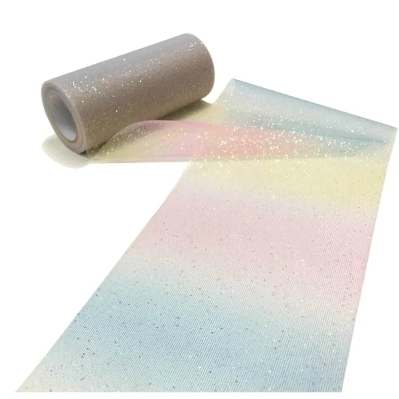 Тюлевая юбка-пачка с блестками 10 ярдов в рулоне