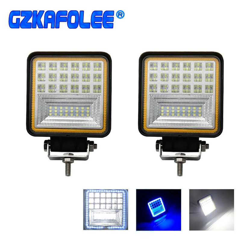 GZKAFOLEE 120W 4x4 светодиодный светильник бар комбинированный прожектор внедорожный
