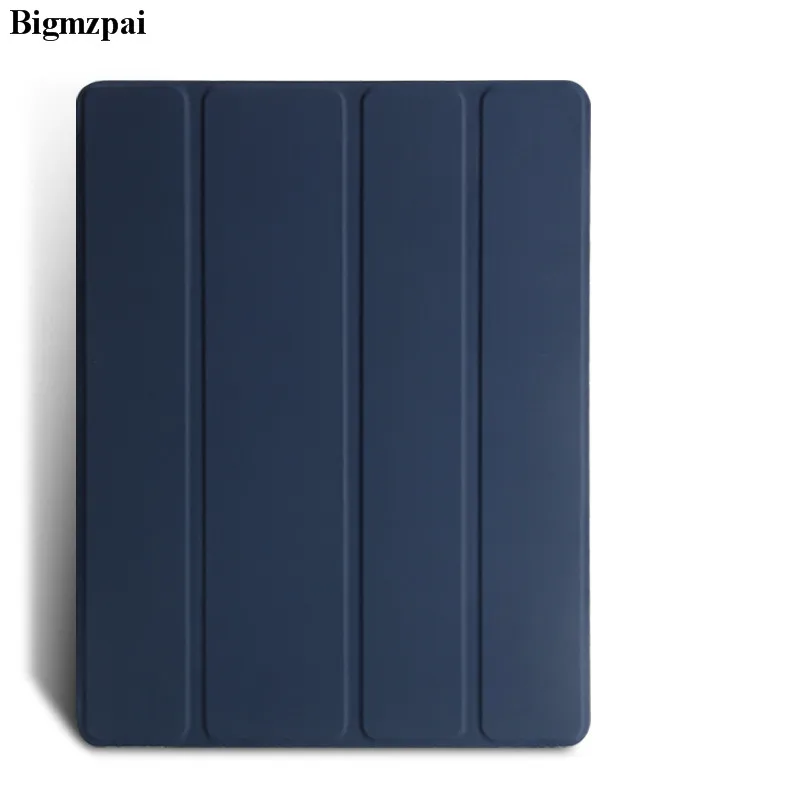 В 4 раза кожаный чехол для iPad 2/3/4 9 7 &quot2017 2018 5/6th ТПУ Мягкая накладка на заднюю