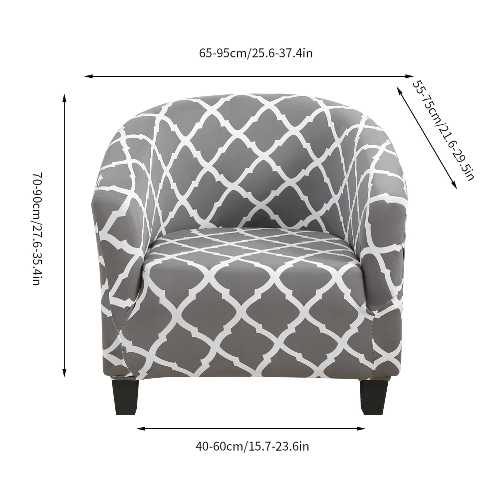 Растягивающийся чехол для кресла дивана гостиной 1 сиденье одноместная мебель