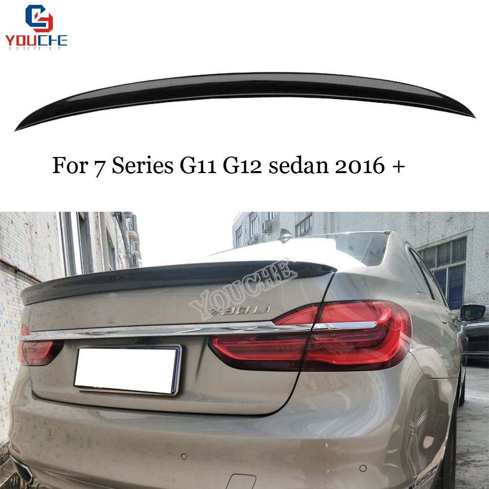 

G11 Rear Trunk Spoiler Decoration for BMW 7 Series G11 4-door Sedan 2016 - present 730i 740i 750i Rear Boot Trunk Lip
