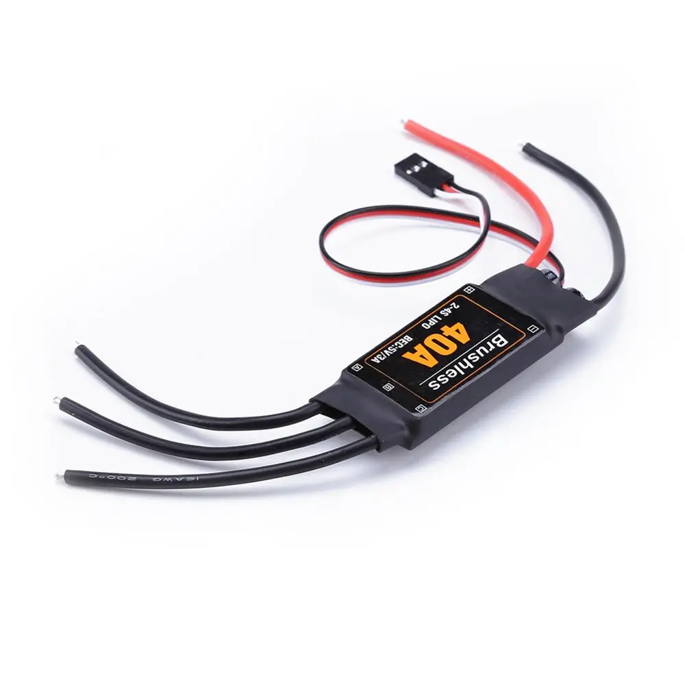 Бесщеточный Дрон 40A ESC части для самолетов аксессуары контроллер скорости