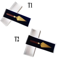 masonic trowel master mason freemason engraving souvenir craft in box commemorative for present gifts home decoration