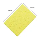 510100 шт Желтый Чистящая губка очиститель для устойчивого управления электросварочными агрегатами паяльник для подключения к Многоразовые Высокое Температура кислотоупорная