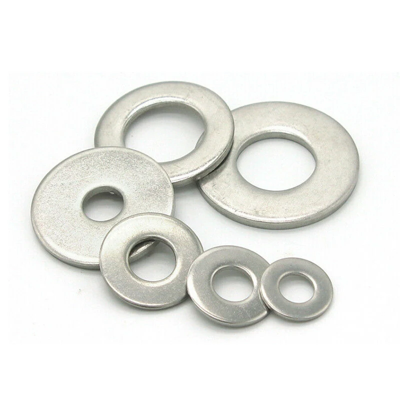 580 шт. плоские металлические шайбы из нержавеющей стали 304|Мойки| |