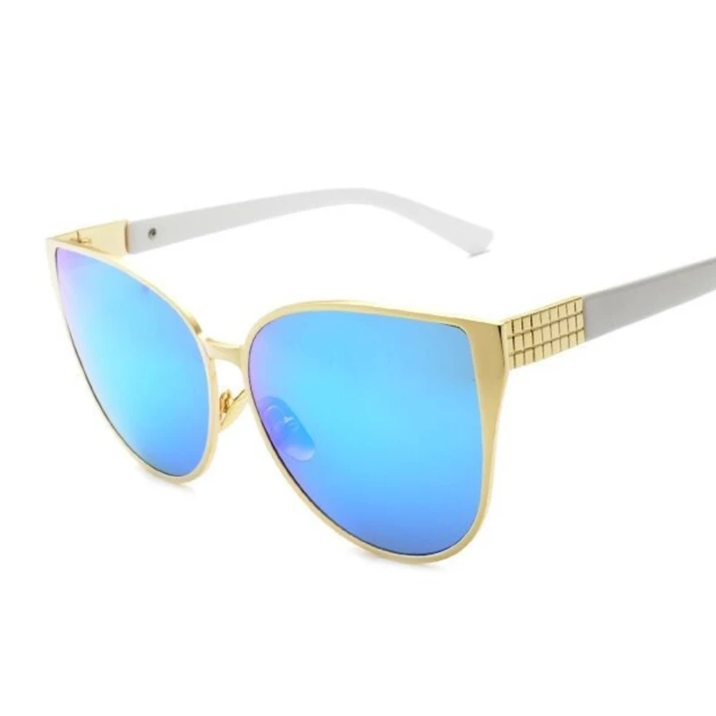 Женские солнцезащитные очки кошачий глаз винтажные брендовые дизайнерские в