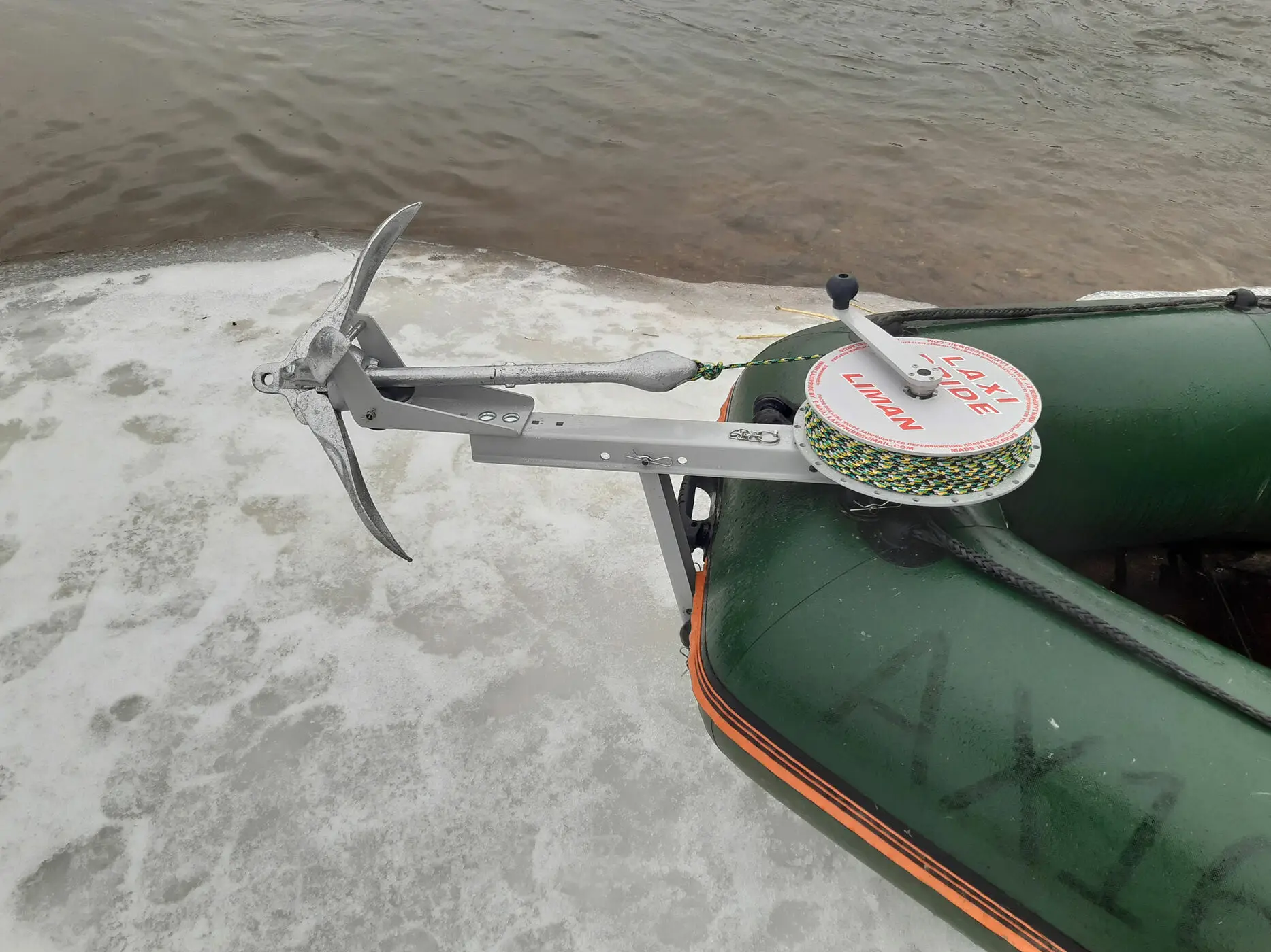 Лебедка для лодки пвх