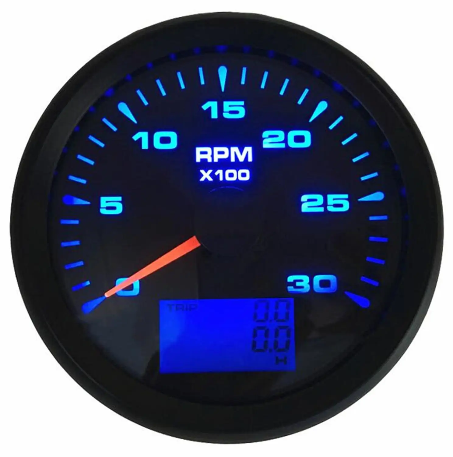 1 шт. 85 мм 0-3000 об/мин судовой Тахометр датчики ЖК-дисплей революционные счетчики с