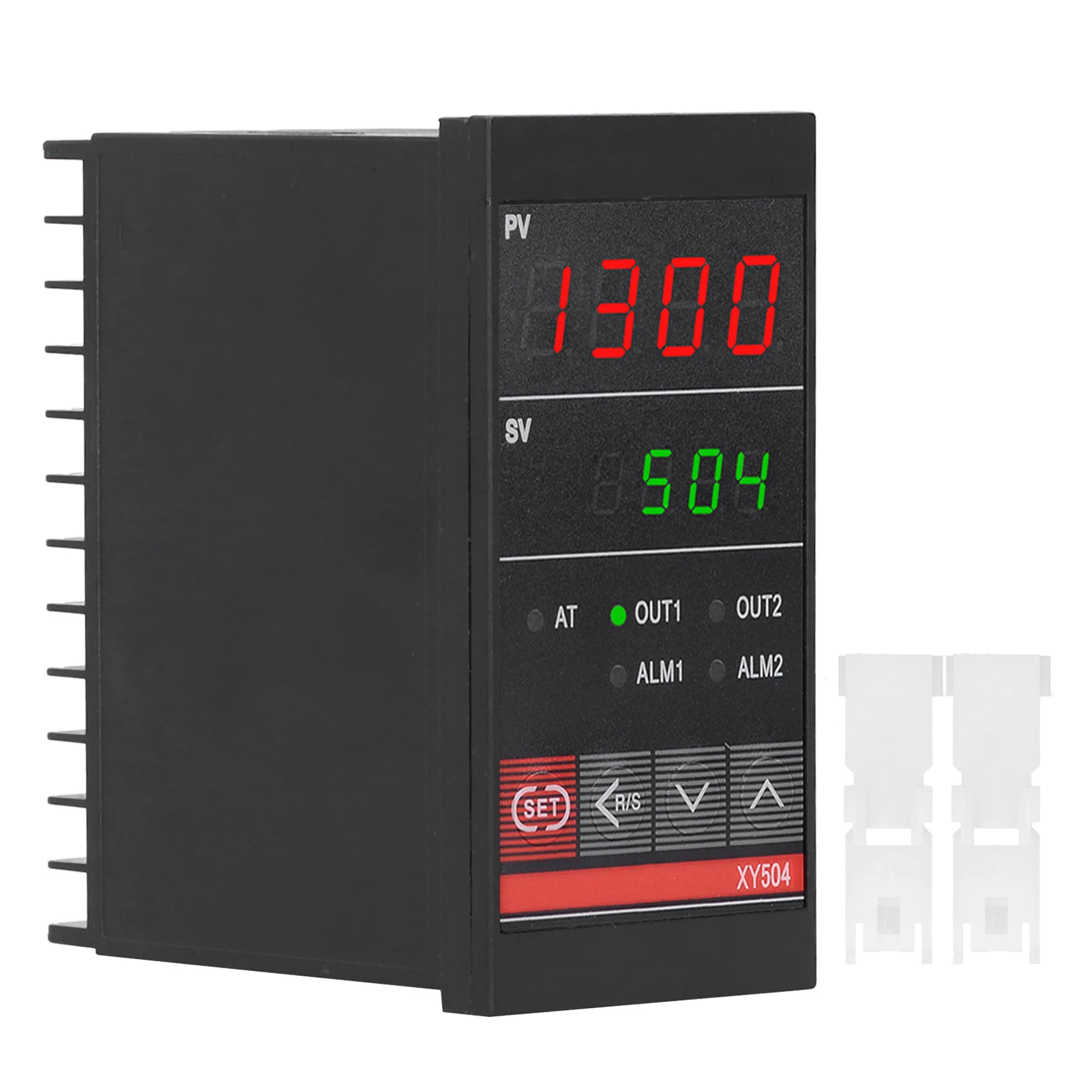

Intelligent PID Temperature Controller Industrial Heating Cooling Relay XY504 100-240VAC Insulated Wire Terminals
