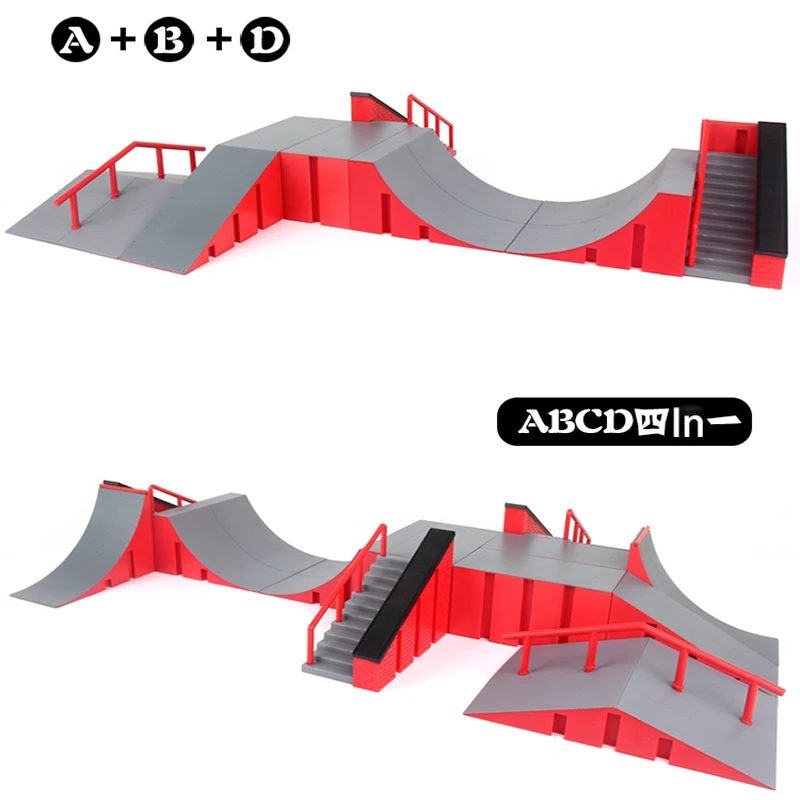 Мини игрушка для скейтборда скейт-парк TechDeck фингерборд скейтборд Ramps Ultimate Park
