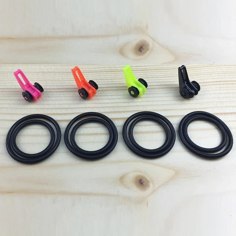 5 Sets/bag Plastic Hook Safe Keeper for Fishing Rod Pole Spoon Lures Bait Treble Fishhooks Holder Fishing Tackle Accessories
