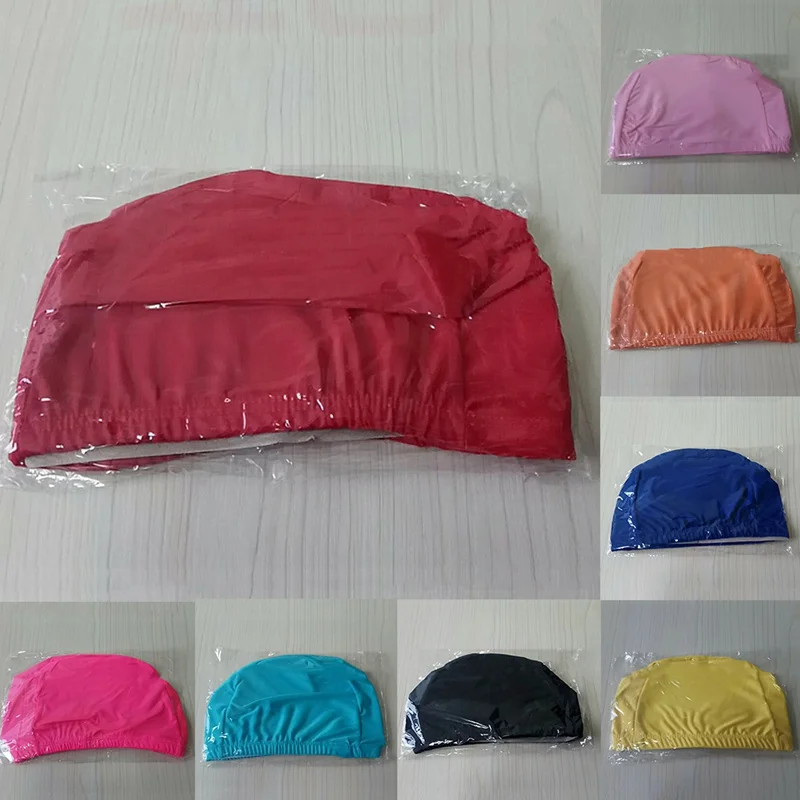 Защита ушей длинные волосы спортивные Siwm бассейн Плавание Кепка шапка для