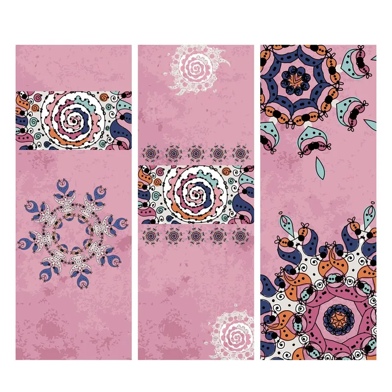 Новое полотенце для йоги портативные дорожные одеяла с принтом Коврик