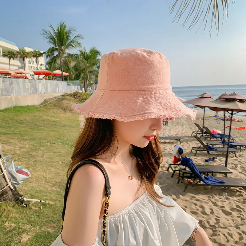 

MAXSITIU Aluminum Soft cap Shape Cotton hat Fringed Four Wire basin Solid hat Wash Bucket Women's outing Seasons Water Fisherman