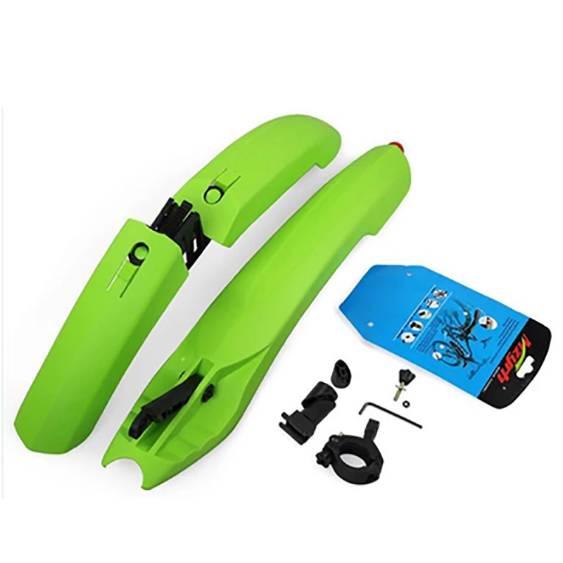 MTB Велосипедное крыло с светодиодный задний светильник для велосипеда