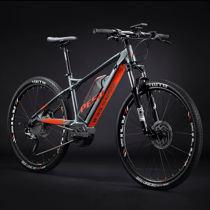 

XC 27.5inch electric mountain ebike 10speed variable speed system 36V350w mid drive motor electric bicylce 6061 eMTB E-BIKE