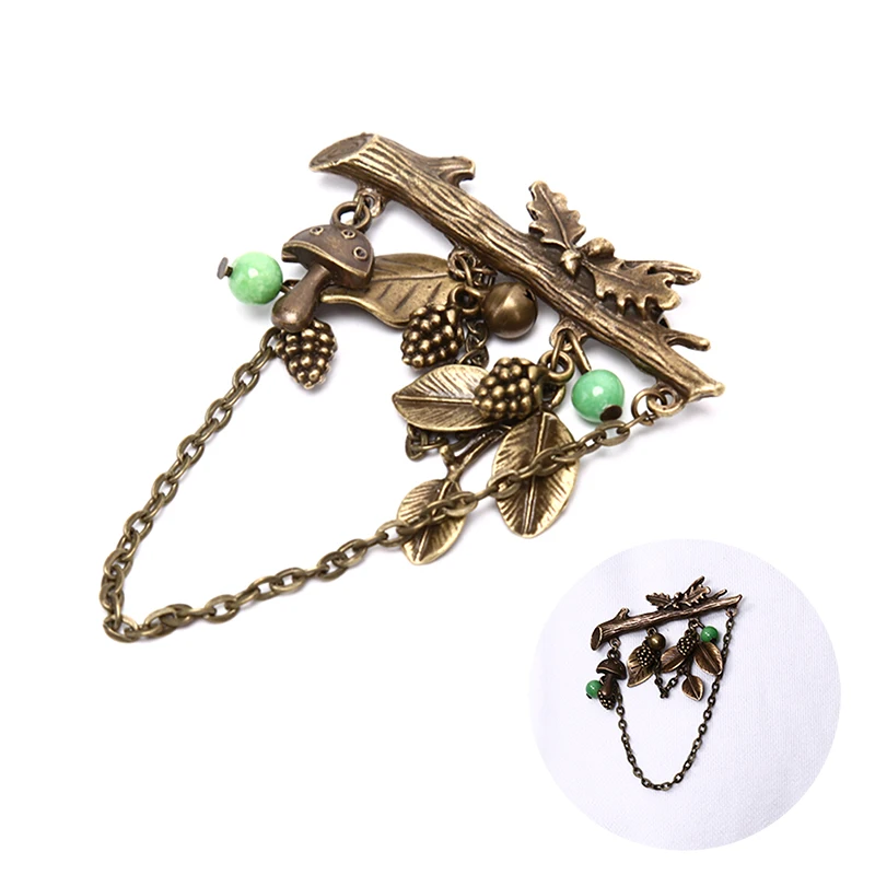 1 шт. новинка Модные Винтажные оригинальные броши в виде дерева для женщин