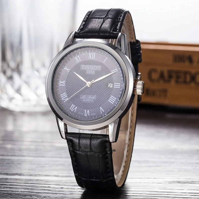 

Tissot- Luxury Brand quartz women Watches Quartz Watch Stainless Steel Strap wristwatch classic business dress men watch