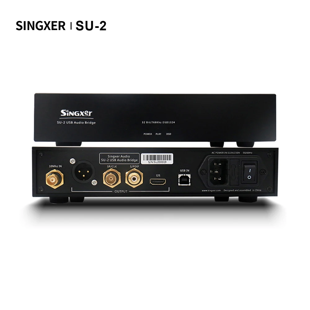 

Singxer SU-2 USB digital interface DSD1024 PCM786KHz I2S Femtosecond clock