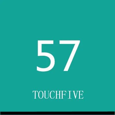 TOUCHFIVE 168 цветов одиночные художественные маркеры Кисть ручка эскиз на спиртовой основе маркеры двойная головка манга ручки для рисования товары для рукоделия - Цвет: 57-turquoise green