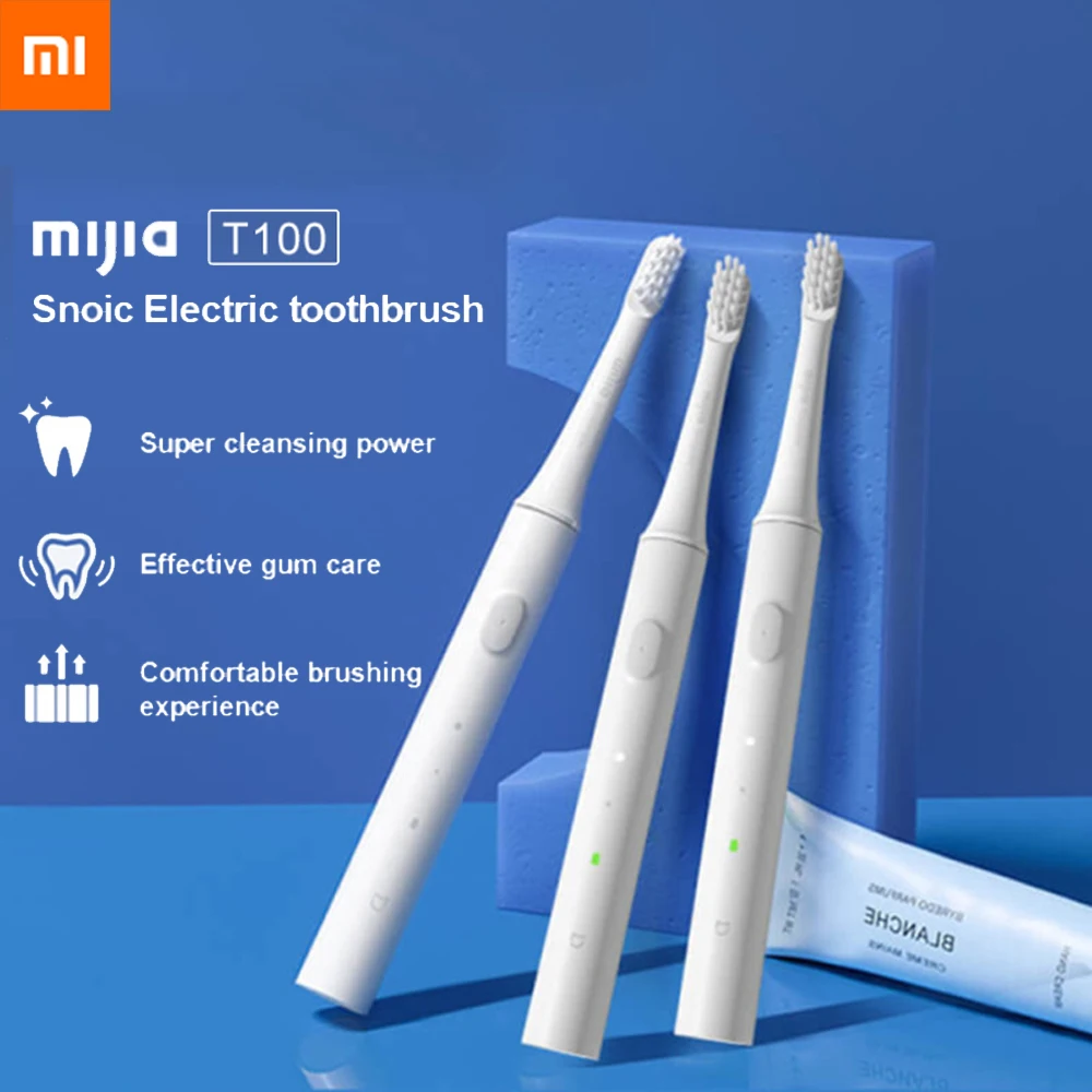 100% оригинальная звуковая электрическая зубная щетка Xiaomi Mijia T100