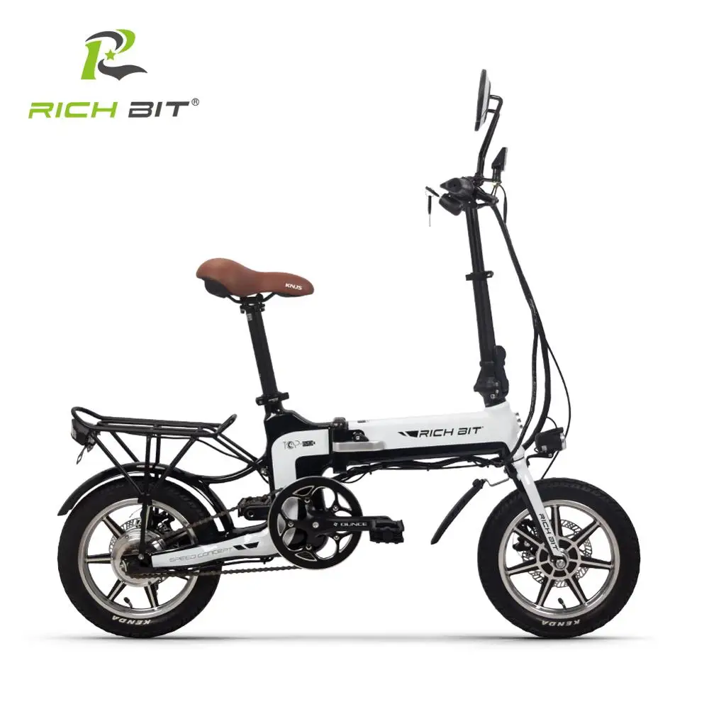 RichBit RT-619 14-дюймовый складной электрический велосипед 36 в 250 Вт 10 2 Ач литиевая