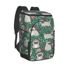 Large Cooler Bag Thermo Lunch Picnic Box Funny Swedish Dogs Insulated Backpack Ice Pack Fresh Carrier Thermal Shoulder Bag