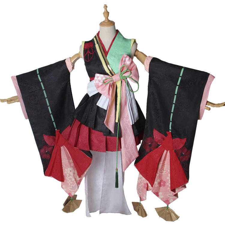 Костюм женский из игры Onmyoji SR Чжэнь цветочная форма кимоно косплей ролевые
