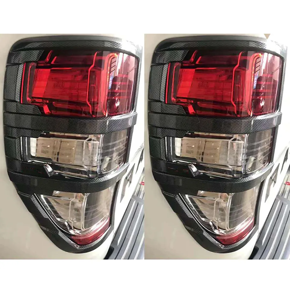 Декоративный задний фонарь из углеродного волокна для Ford Ranger Raptor T6 T7 T8 4X4