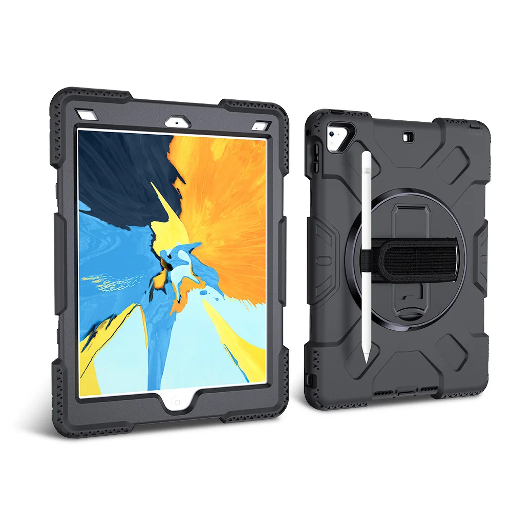 Чехол для iPad Pro 9,7 Air 2 iPad 9,7 дюймов чехол для планшета с держателем карандаша вращение на 360 Защитный ремешок JGX07
