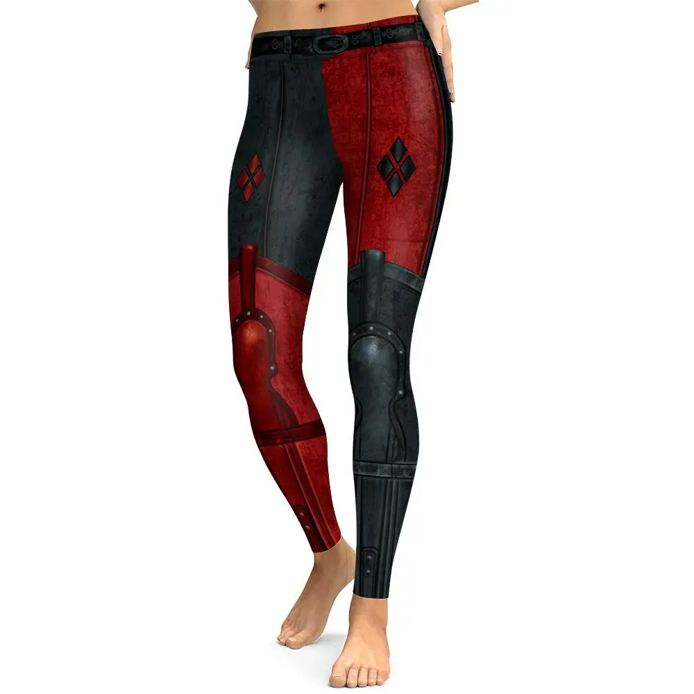 JIGERJOGER 2021 Spring summer Exercise Green clover workout print Yoga Leggings female Sports jeggings joggings tight leggin | Спорт и