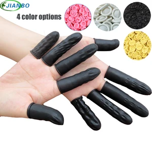 100 шт., антистатические латексные напальчники для защиты пальцев