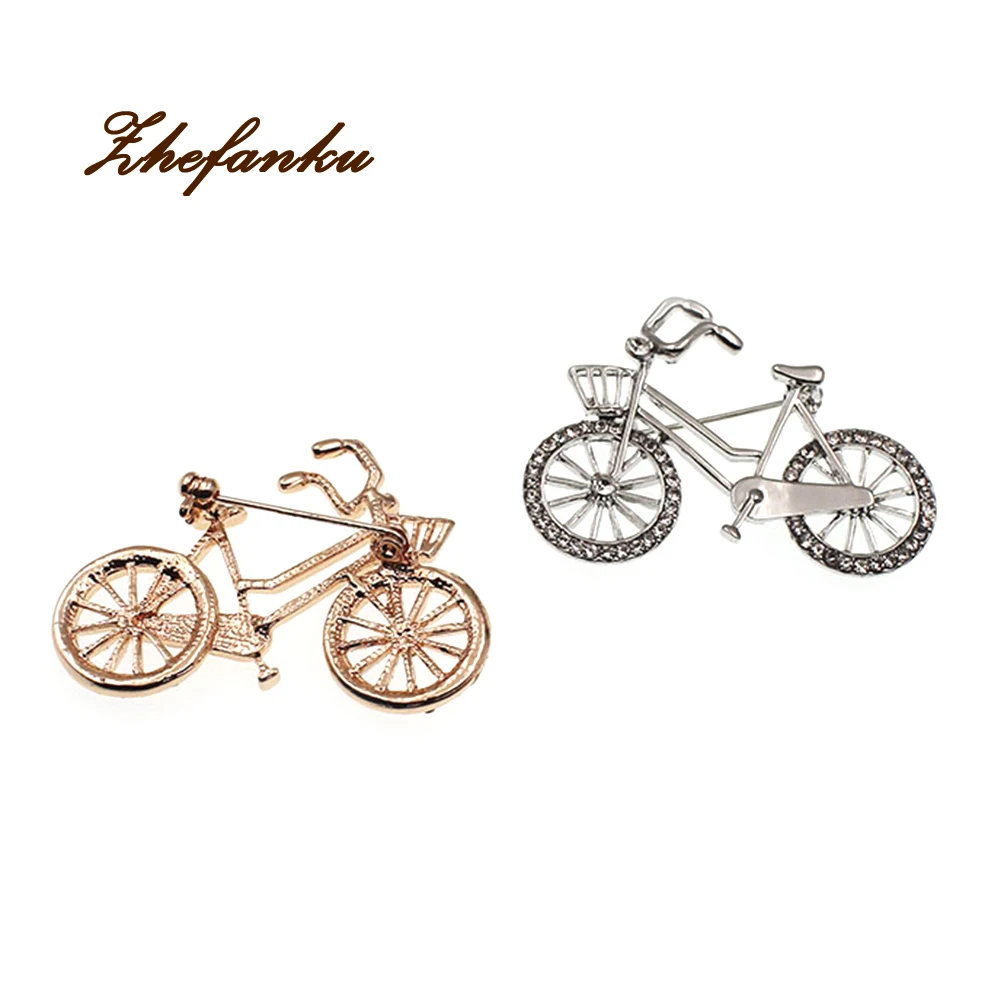 Крутые велосипедные Броши для женщин пряжка шарфа маленькая брошь на велосипед