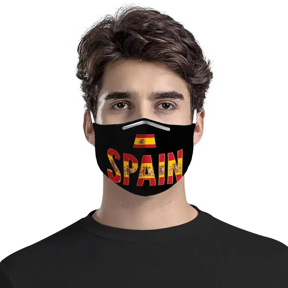 Пользовательский узор 4 шт маски для фильтров углеродная вставка защита от пыли