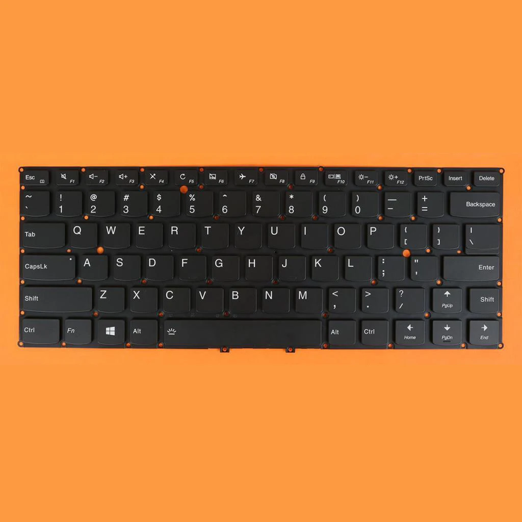 Раскладка «американский английский» PC ноутбук с подсветкой Keyobard Замена для lenovo Yoga 910-13IKB YOGA 5 Pro Клавиатура для ноутбука Новинка
