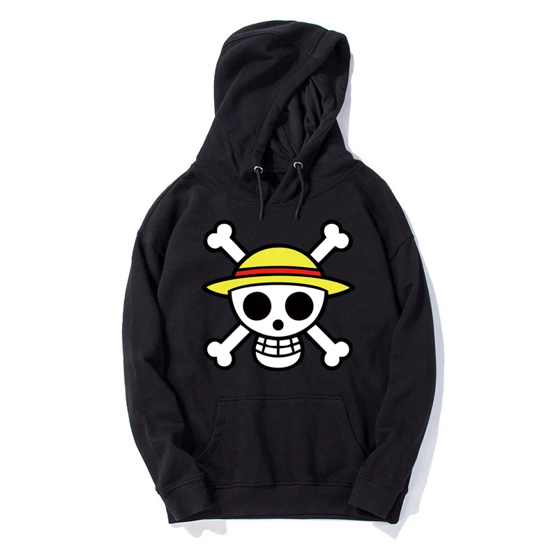 

Осенне-зимние свитера с капюшоном для мужчин аниме цельный принт Тони Чоппер Луффи Модные мужские хлопковые Харадзюку флисовые толстовки