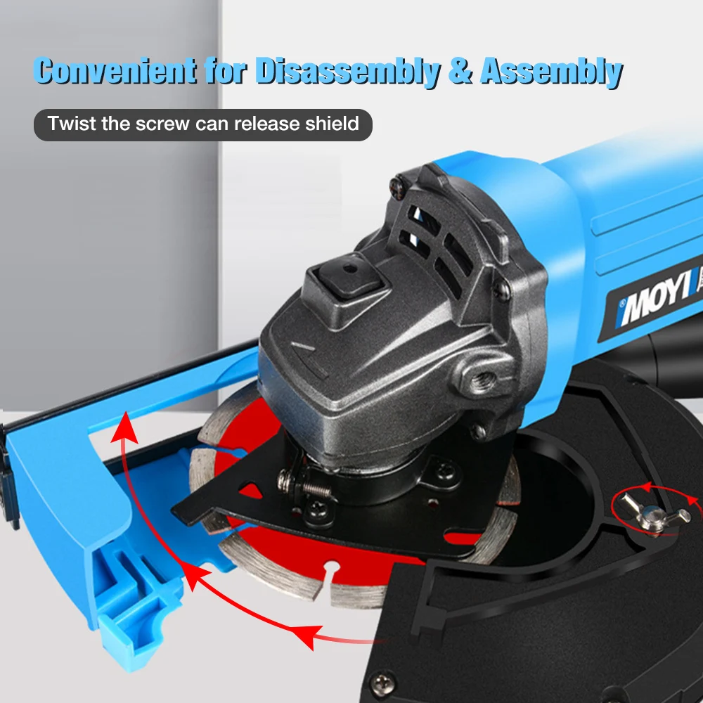 

Cutting Dust Shroud Premium Universal Surface Cutting Dust Shroud For Angle Grinder 4 Inch to 5 Inch Dust Collector Attachment