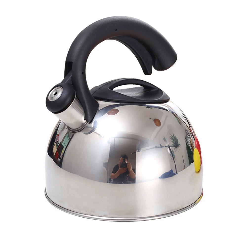 Нержавеющая сталь чайник горючий газ Плита Чай горшок автоматический звук со