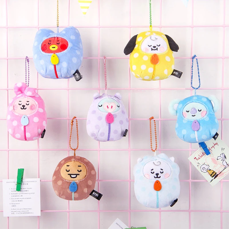 К поп плюшевые игрушки милые животные Плюшевые Куклы kawaii мультфильм подвески