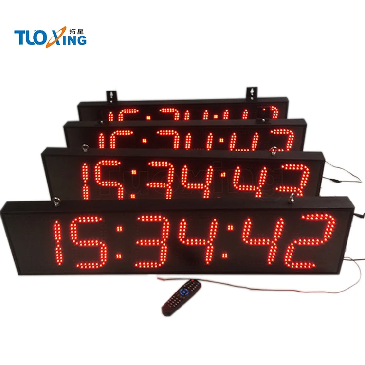

8 inch 6 digits led sports timing digital sports stopwatch sports timer