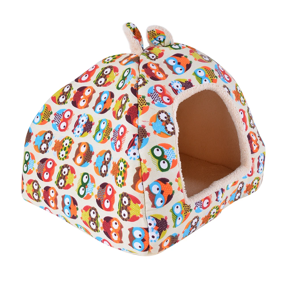 Hoomall коврик для кровати собаки питомник мягкая собака щенок кошки товары для домашних животных зимняя теплая кровать домик с принтом плюшевая ткань гнездо для маленьких средних собак